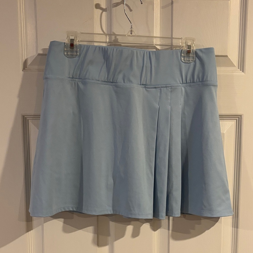 Tommy Bahama Skort Skirt Pleated Golf Tennis Pickleball A-Line‎ Blue size Large